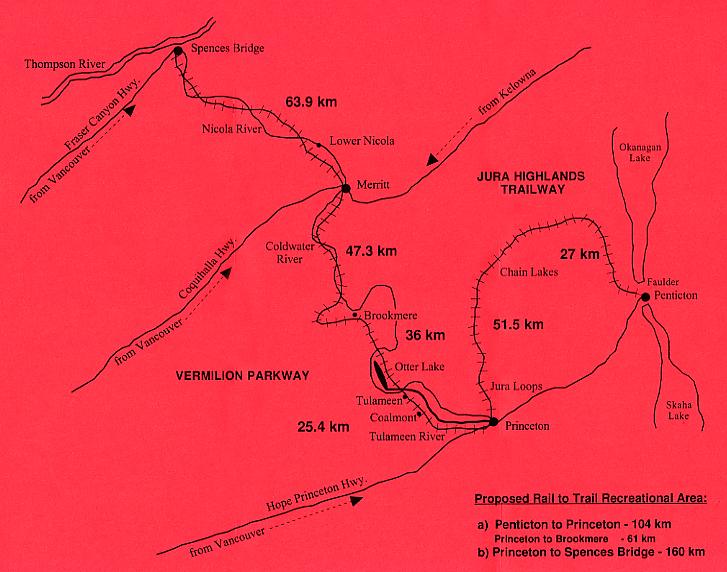 local rail trail map