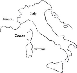 Where in Europe is Sardinia